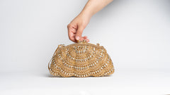 Royal Pearl Clutch