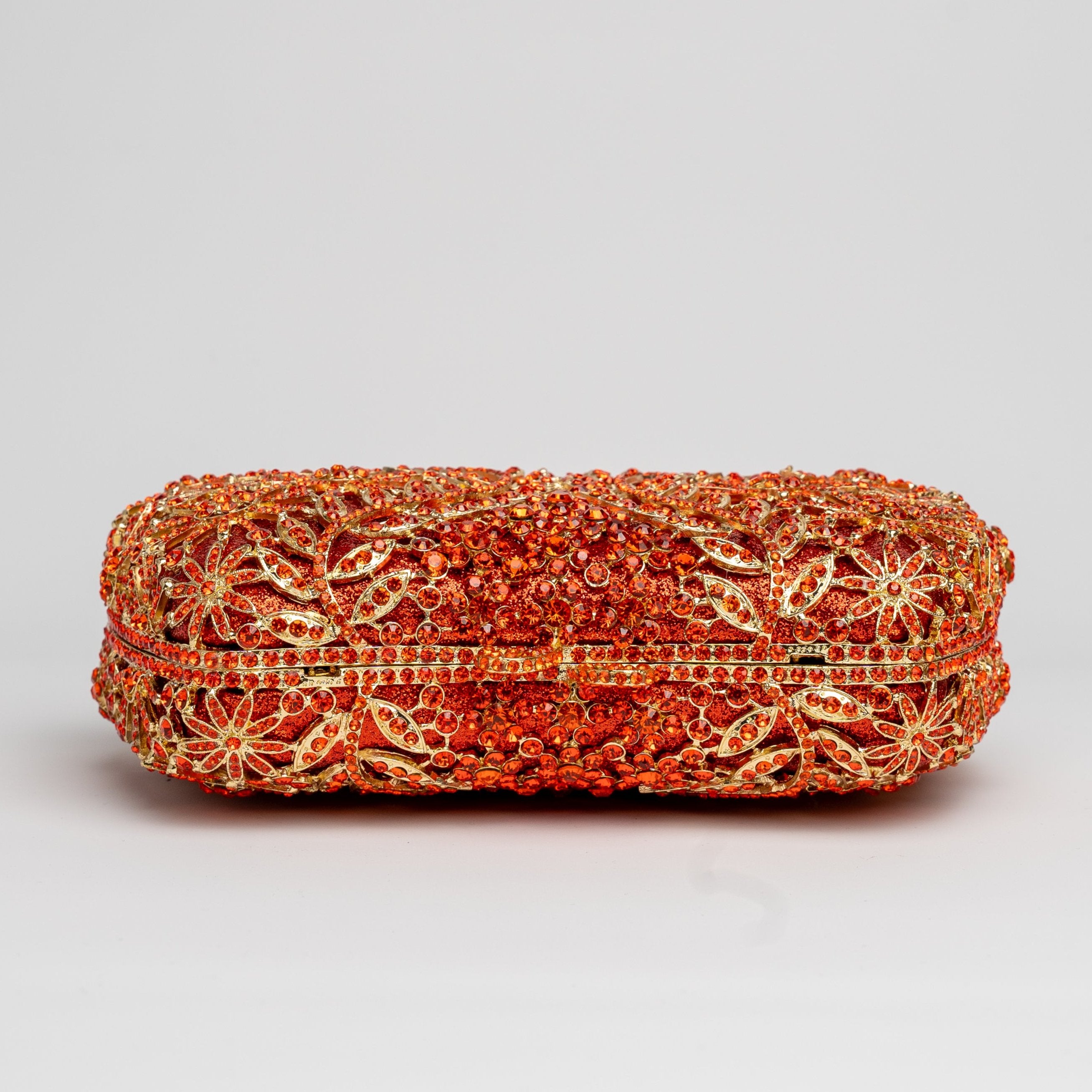 Fiery Aura - Orange Evening Bag