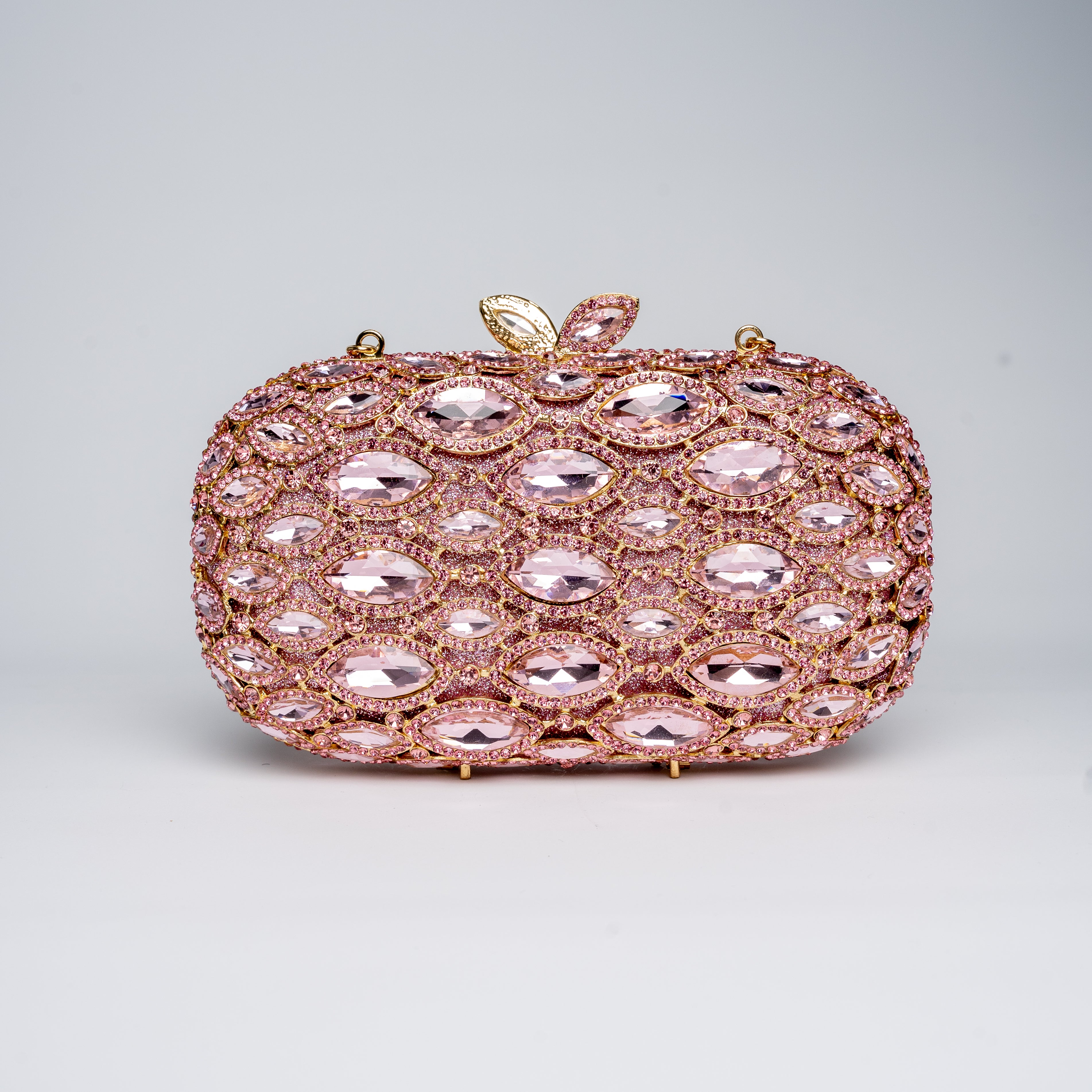 Mystic Amethyst - vibrant rhinestones Clutch